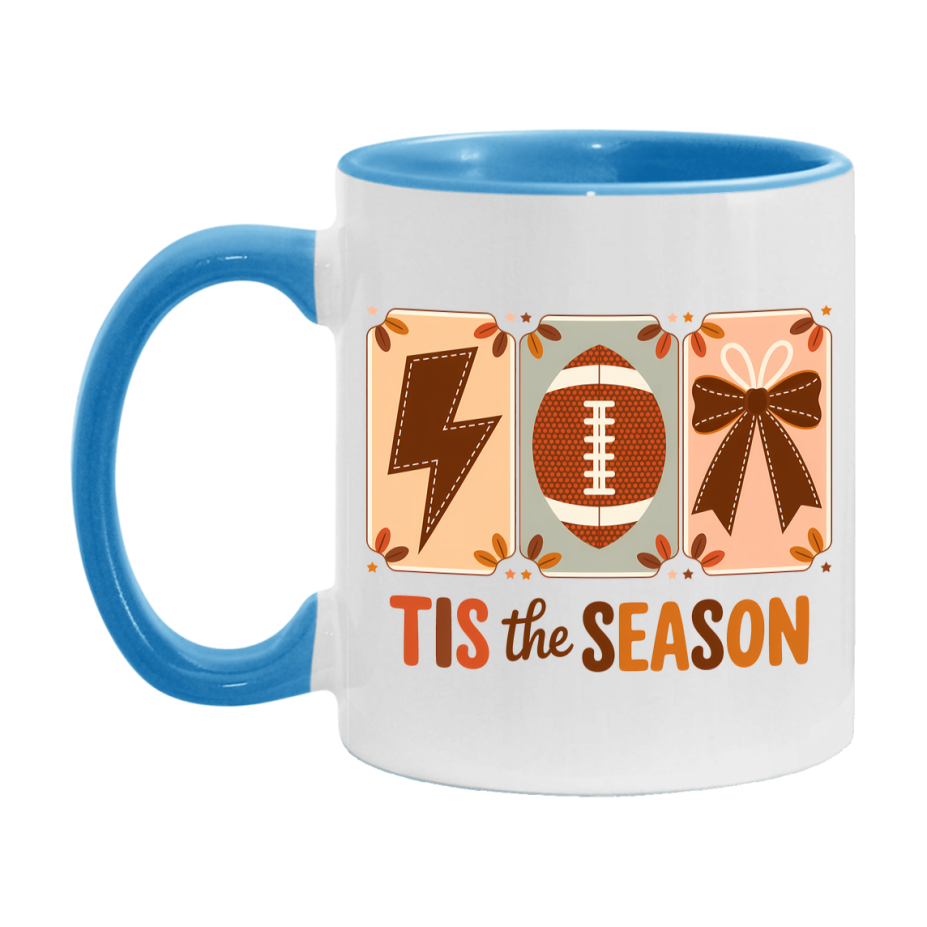 In Love With Fall Coffee Mug, Cozy Cute Autumn Coffee Cup, 11Oz Or 15Oz White Ceramic Mug