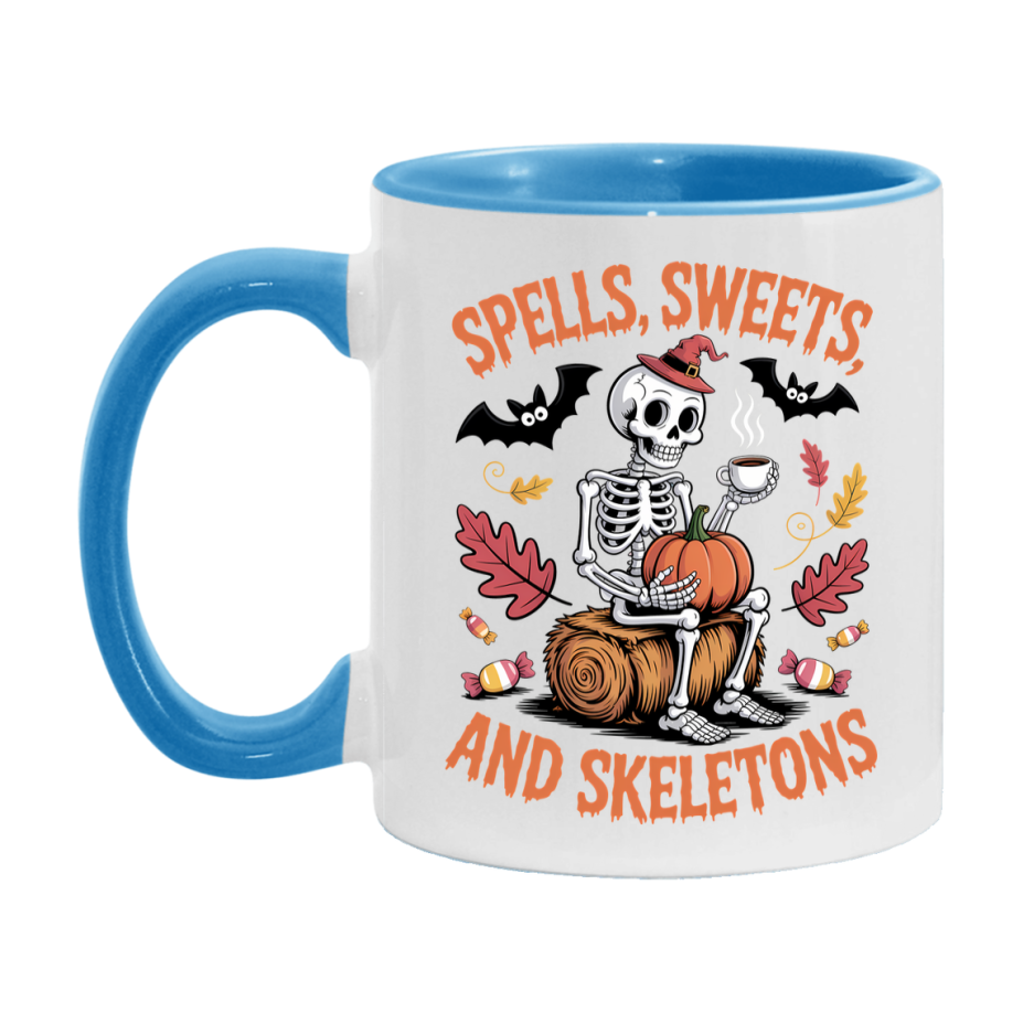 In Love With Fall Coffee Mug, Cozy Cute Autumn Coffee Cup, 11Oz Or 15Oz White Ceramic Mug