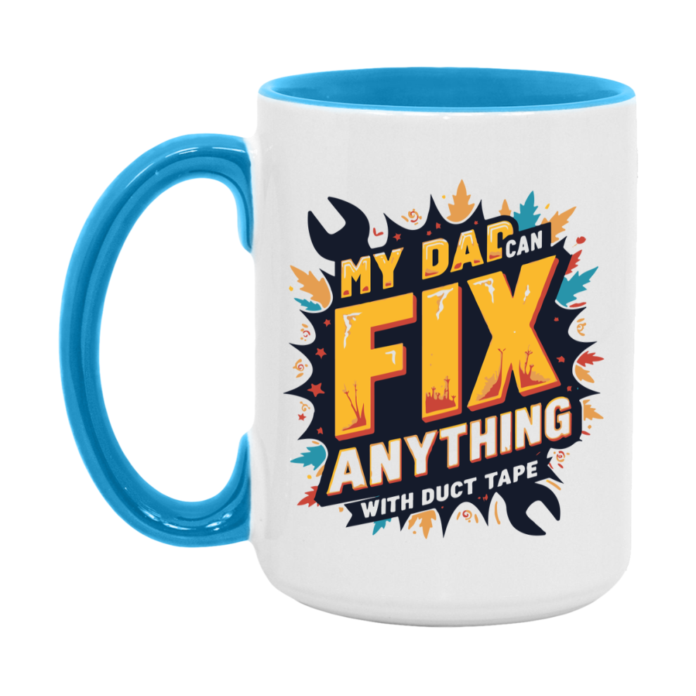 Dad Joke Coffee Mug, Funny Coffee Mug Gift For Dad, 11Oz Or 15Oz White Ceramic Cup