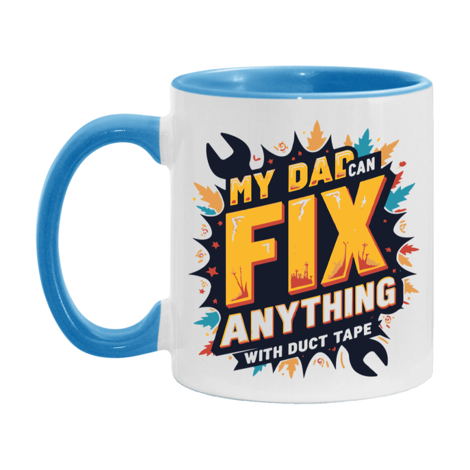 Dad Joke Coffee Mug, Funny Coffee Mug Gift For Dad, 11Oz Or 15Oz White Ceramic Cup