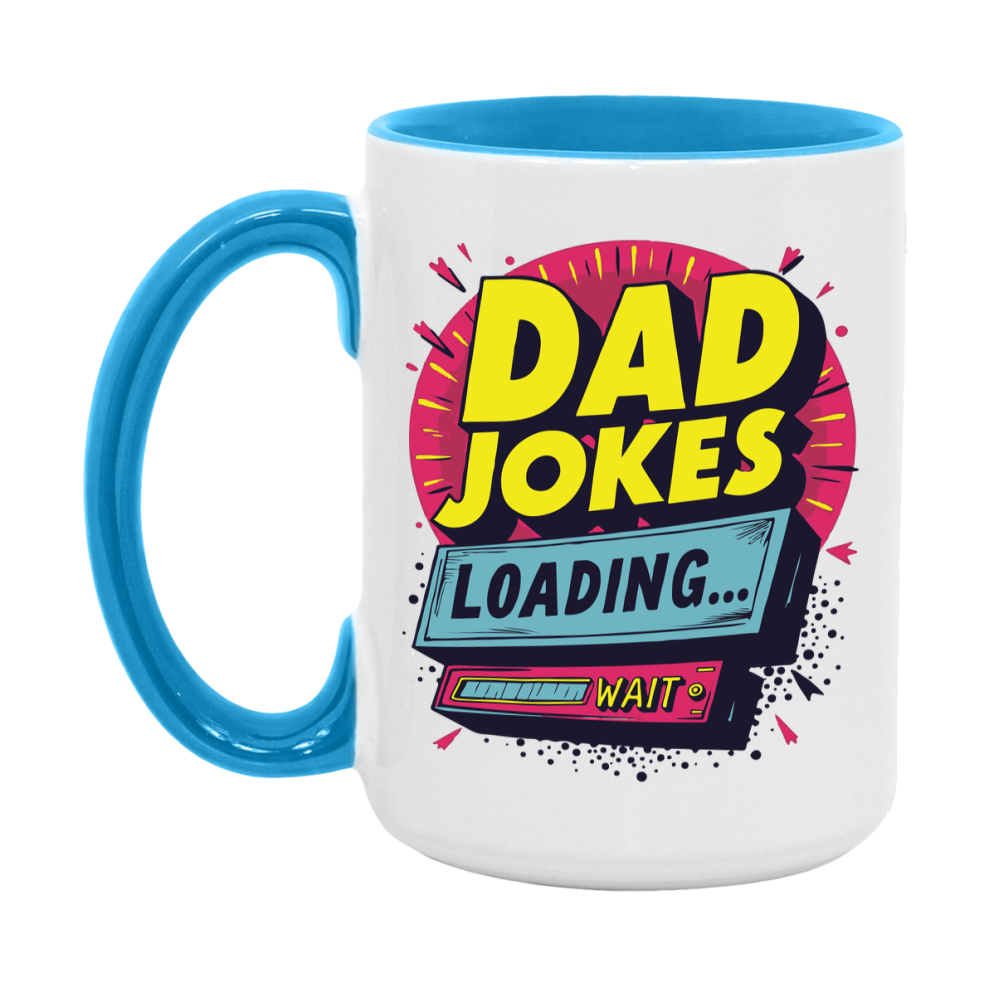 Dad Joke Coffee Mug, Funny Coffee Mug Gift For Dad, 11Oz Or 15Oz White Ceramic Cup