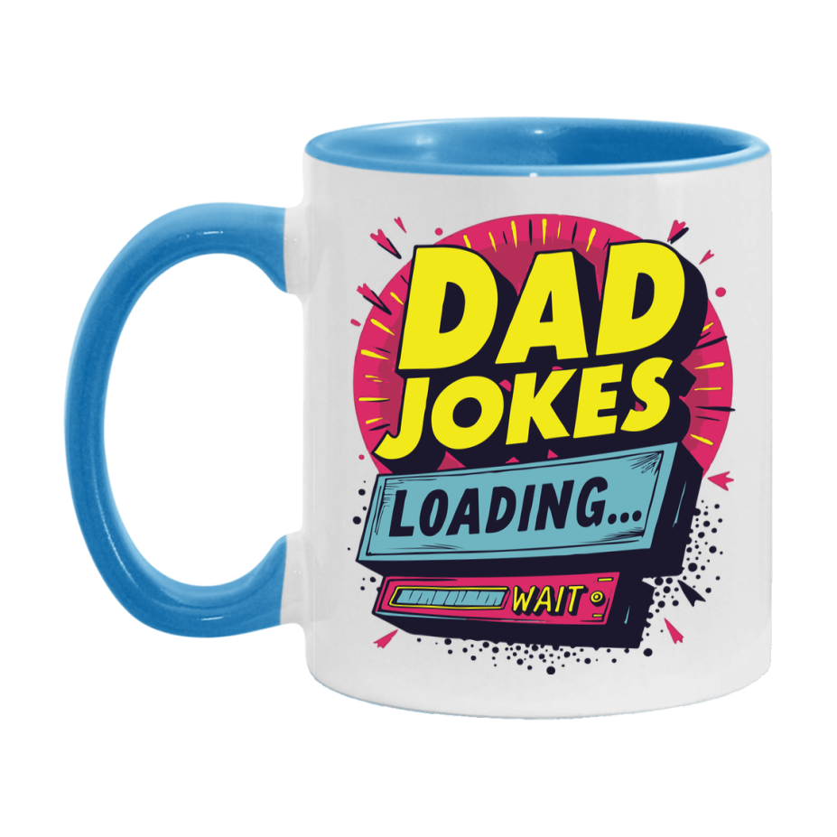 Dad Joke Coffee Mug, Funny Coffee Mug Gift For Dad, 11Oz Or 15Oz White Ceramic Cup