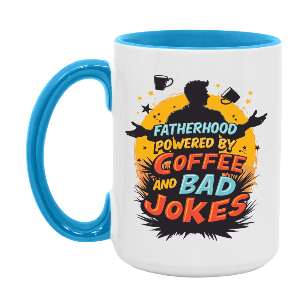 Dad Joke Coffee Mug, Funny Coffee Mug Gift For Dad, 11Oz Or 15Oz White Ceramic Cup