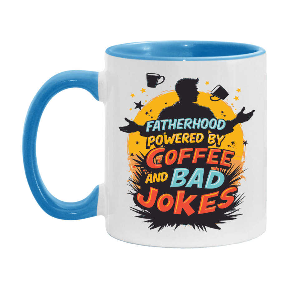Dad Joke Coffee Mug, Funny Coffee Mug Gift For Dad, 11Oz Or 15Oz White Ceramic Cup