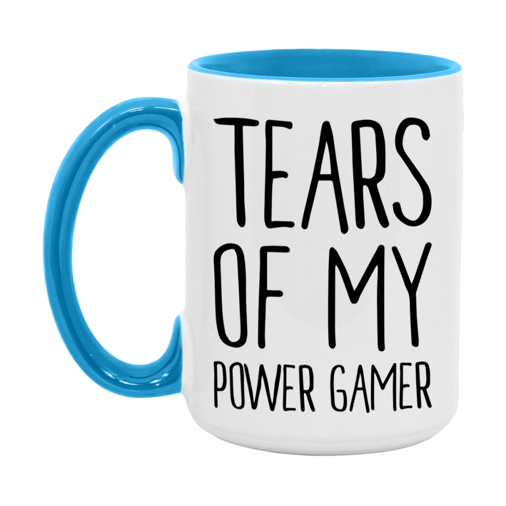 Dnd Dragon Masters Mug, Tears Of My Power Gamer Coffee Mug, Rpg Gift