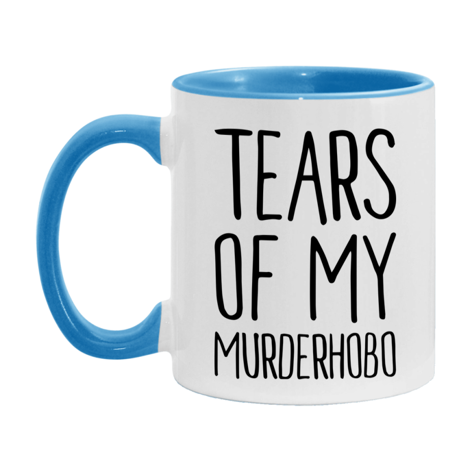 Dnd Dragon Masters Mug, Tears Of My Murderhobo Coffee Mug, Rpg Gift