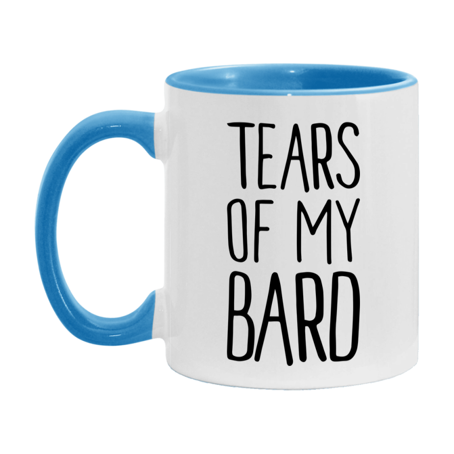 Dnd Dragon Masters Mug, Tears Of My Bard Coffee Mug, Rpg Gift