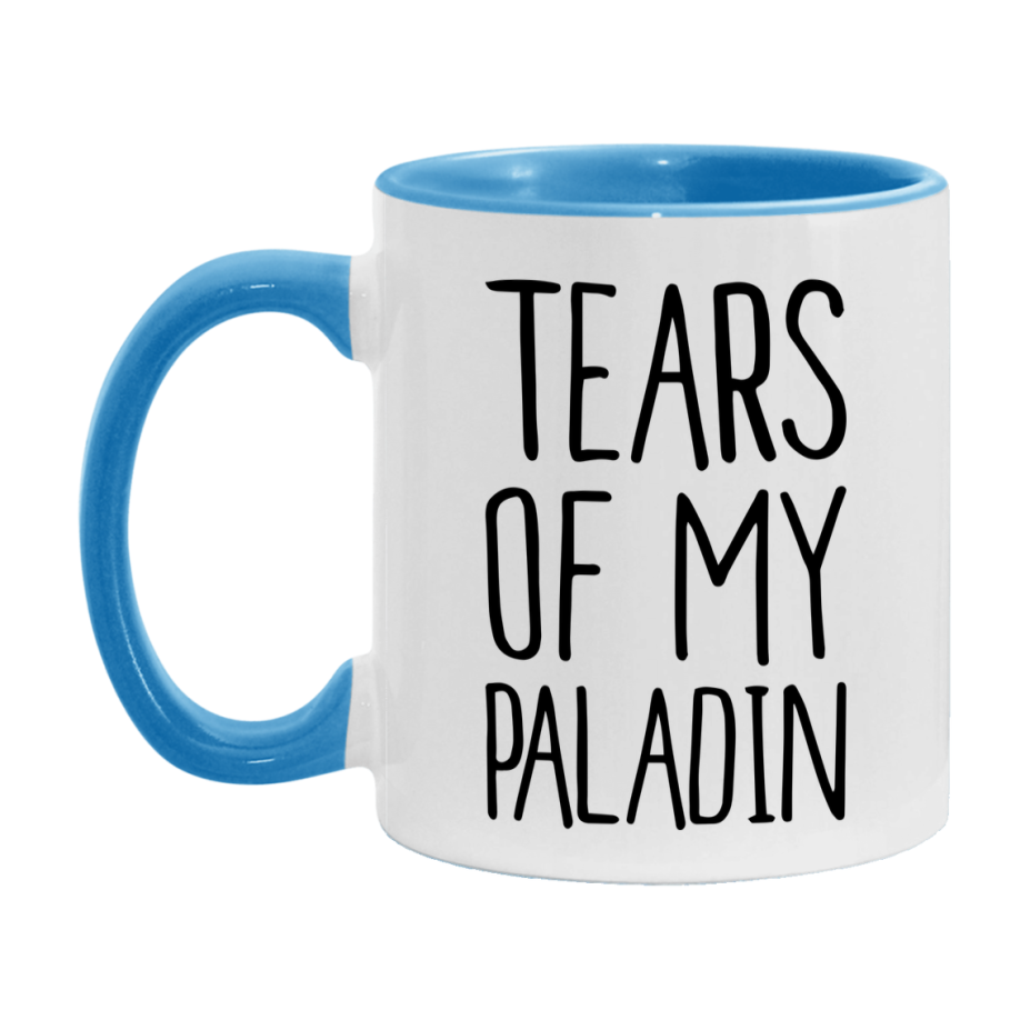 Dnd Dragon Masters Mug, Tears Of My Paladin Coffee Mug, Rpg Gift