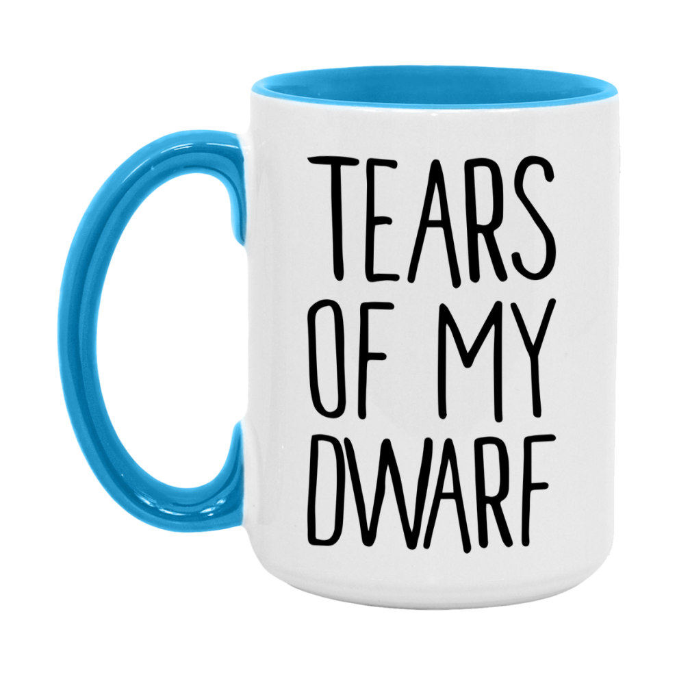 Dnd Dragon Masters Mug, Tears Of My Dwarf Coffee Mug, Rpg Gift