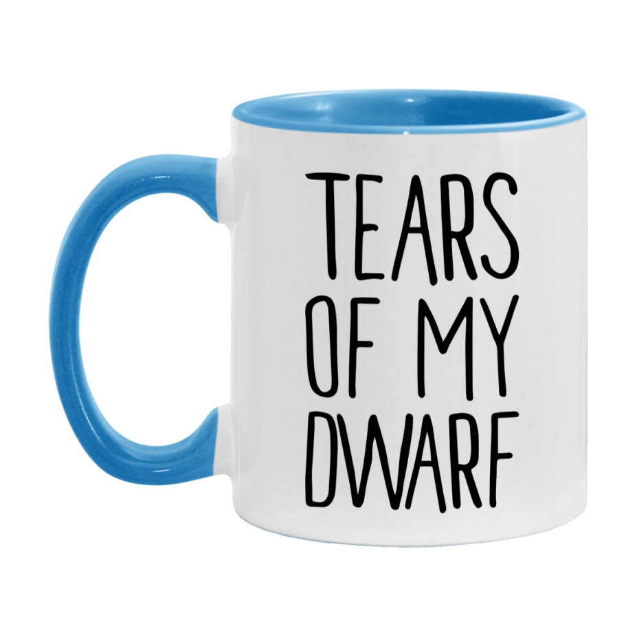 Dnd Dragon Masters Mug, Tears Of My Dwarf Coffee Mug, Rpg Gift