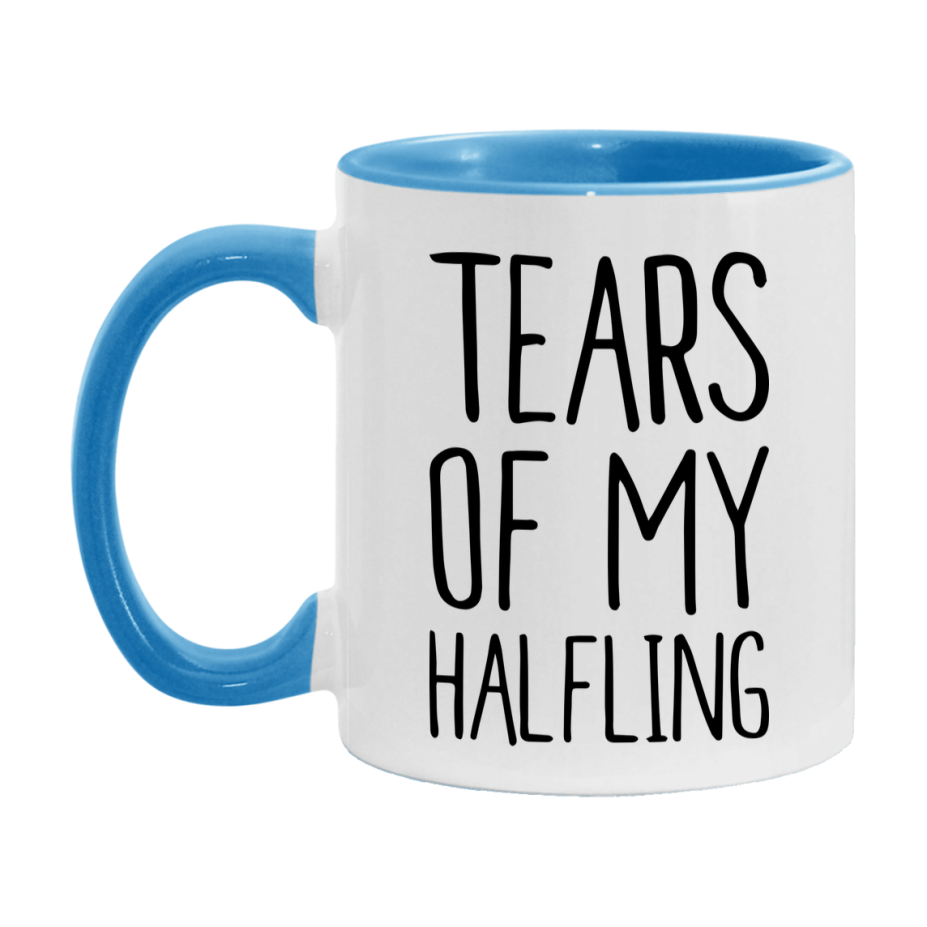 Dnd Dragon Masters Mug, Tears Of My Halfling Coffee Mug, Rpg Gift