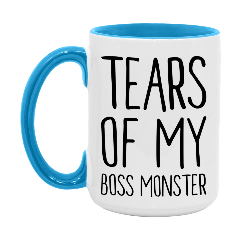 Dnd Dragon Masters Mug, Tears Of My Boss Monster Coffee Mug, Rpg Gift