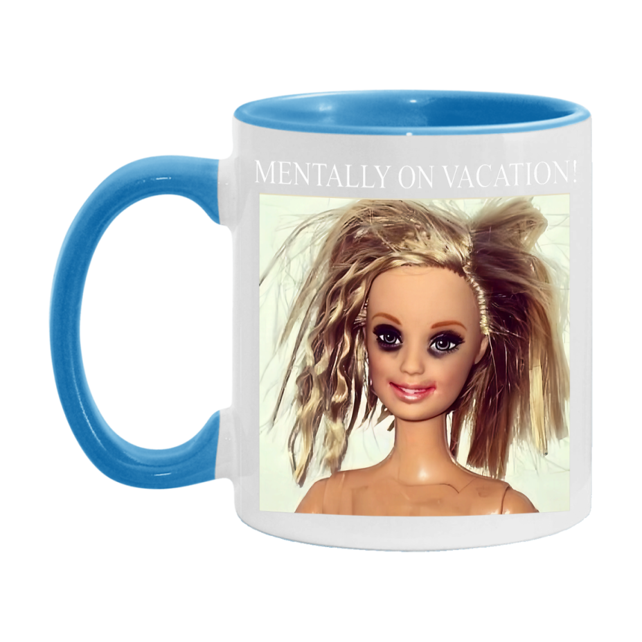 Disgusted Doll Face Mug, Funny Doll Face Meme Coffee Cup