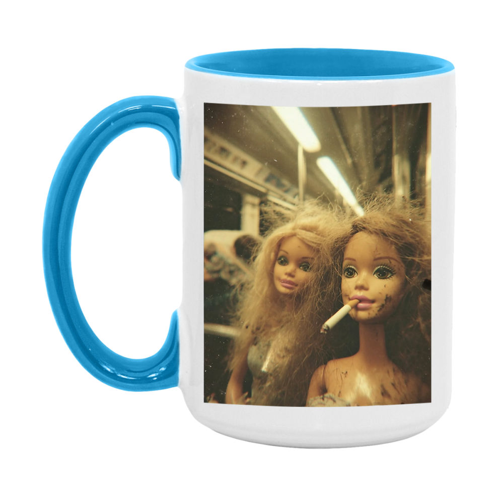 Disgusted Doll Face Mug, Funny Doll Face Meme Coffee Cup