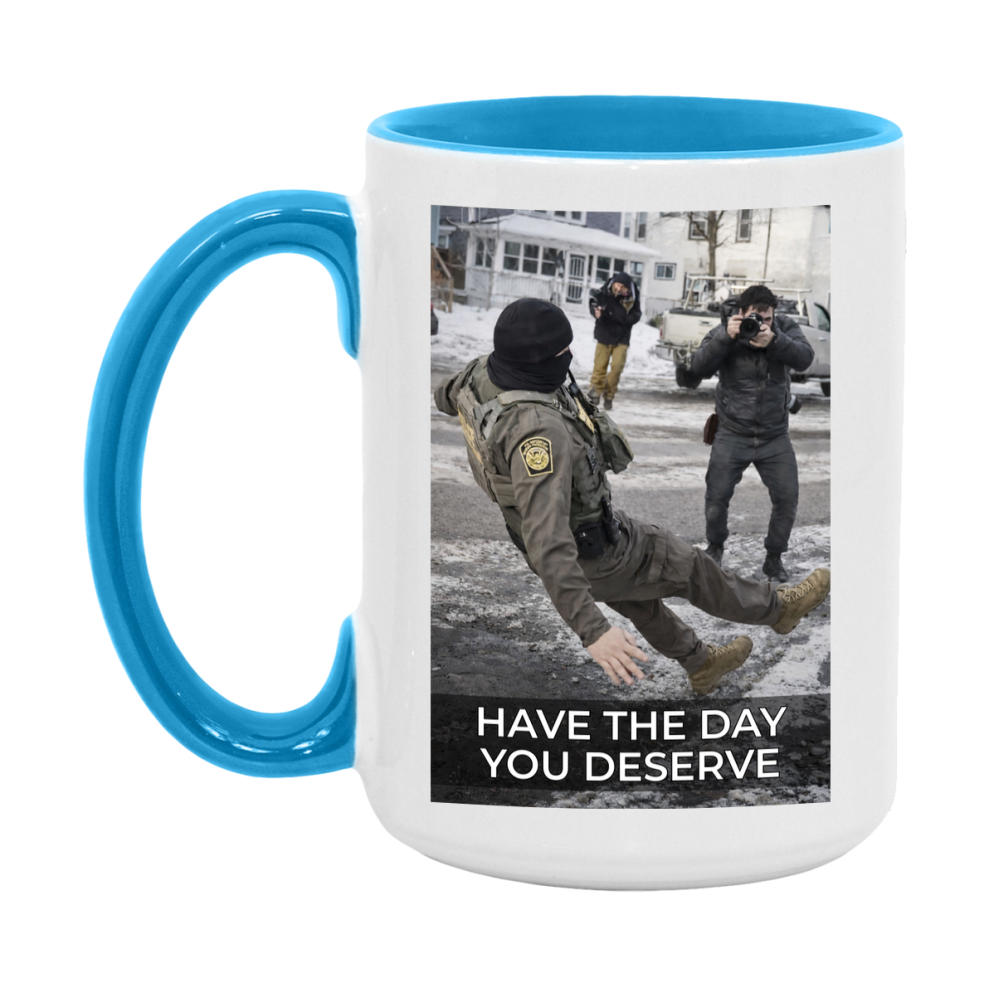 Viral Anti Ice Meme Mug, Pro Immigration Social Justice Coffee Mug