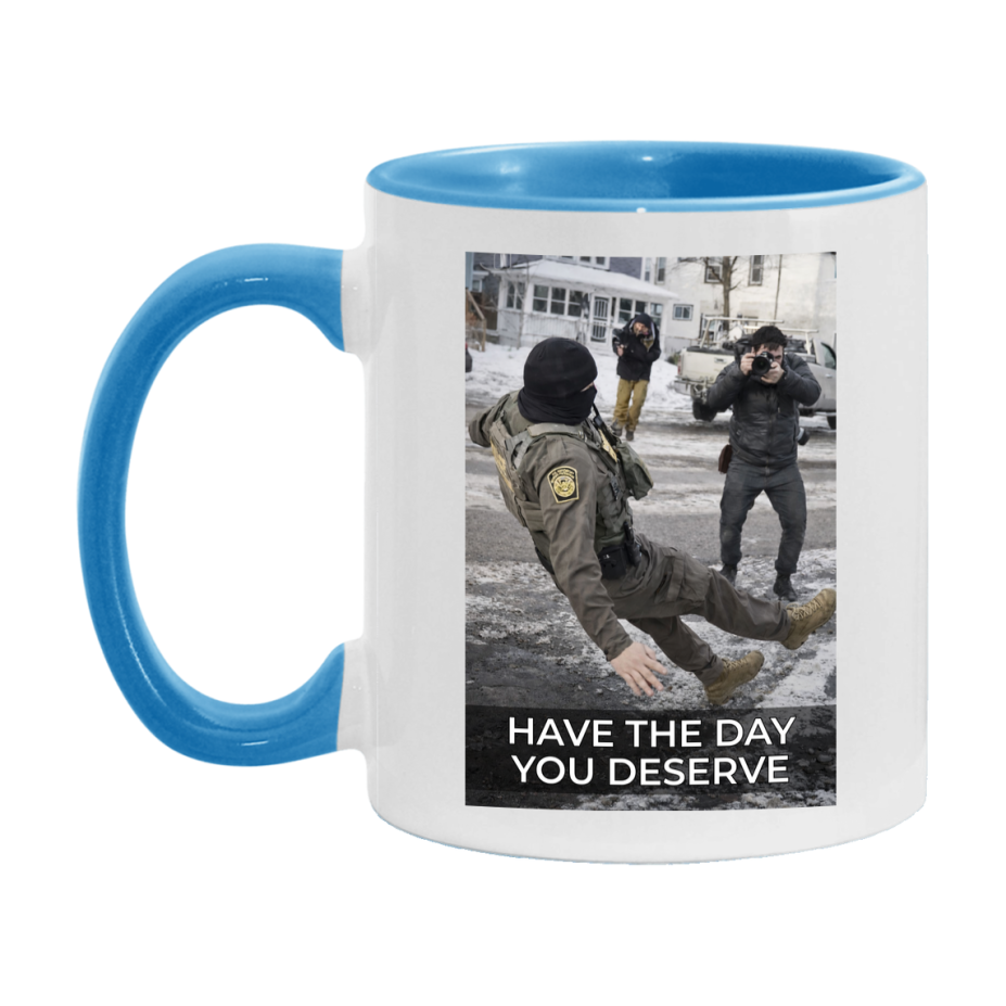 Viral Anti Ice Meme Mug, Pro Immigration Social Justice Coffee Mug