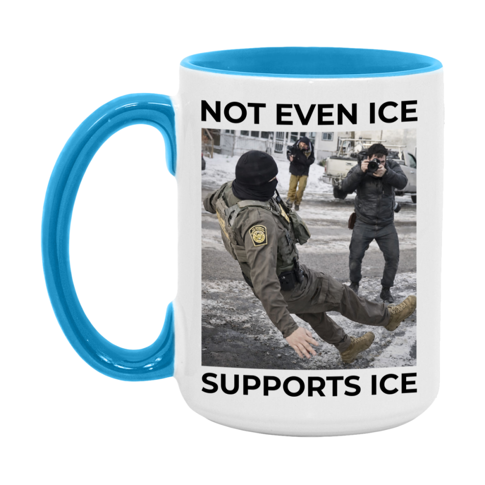 Viral Anti Ice Meme Mug, Pro Immigration Social Justice Coffee Mug