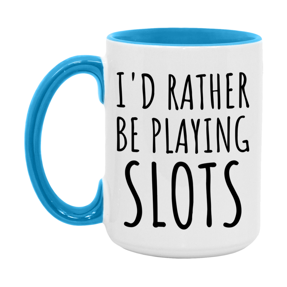 Casino Mug For Slots Players, Funny Slots Coffee Mug, 11Oz Or 15Oz Novelty Mug