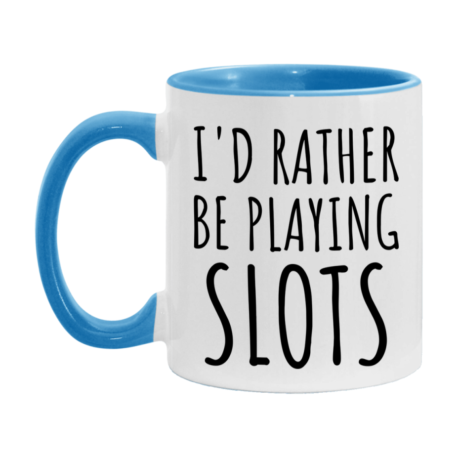 Casino Mug For Slots Players, Funny Slots Coffee Mug, 11Oz Or 15Oz Novelty Mug