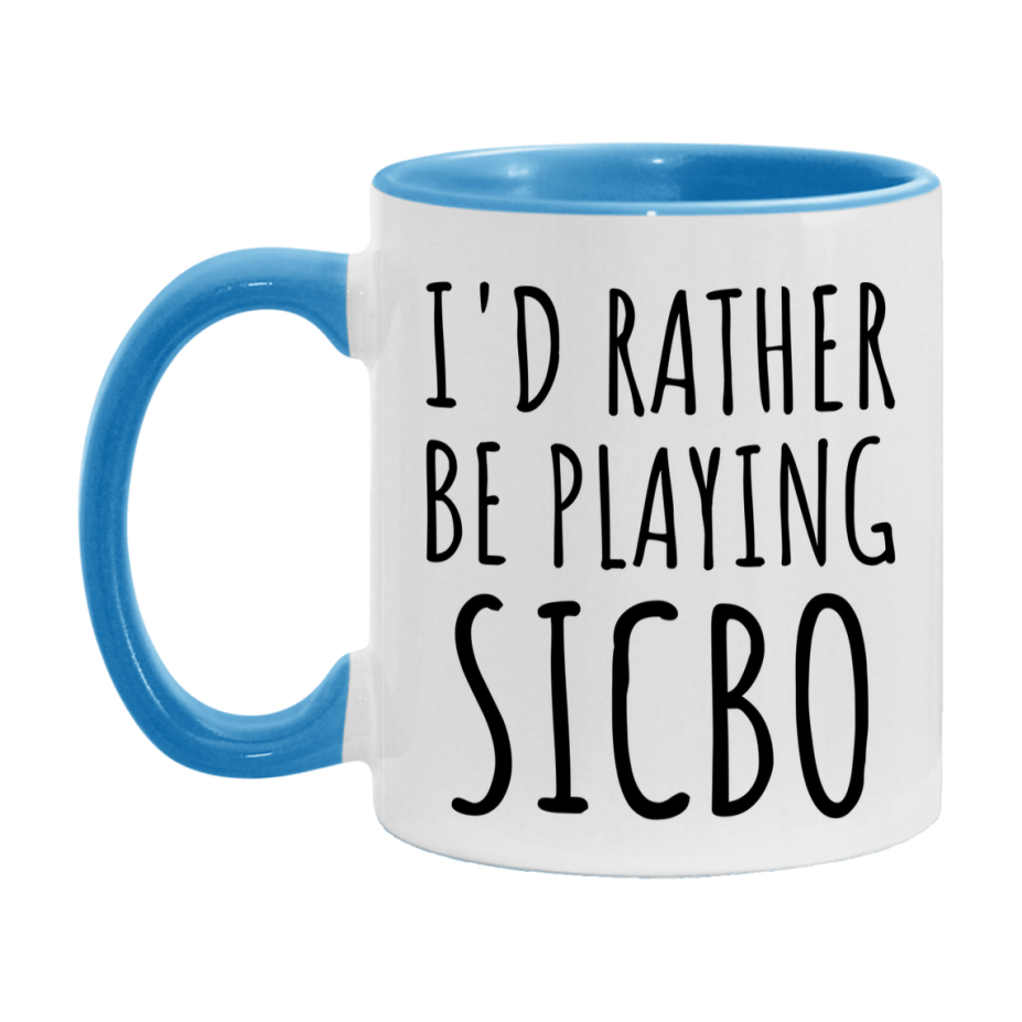 Casino Mug For Sicbo Players, Funny Sicbo Coffee Mug, 11Oz Or 15Oz Novelty Mug