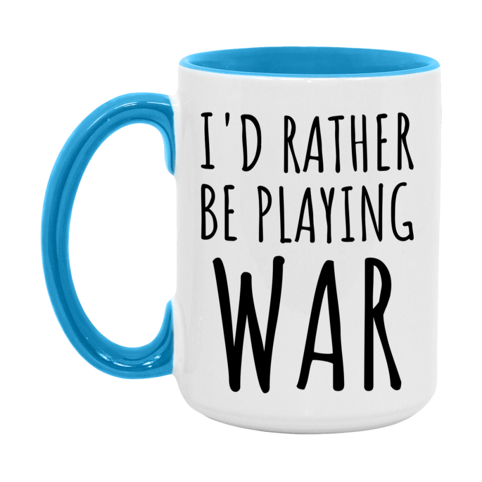 Casino Mug For War Players, Funny War Coffee Mug, 11Oz Or 15Oz Novelty Mug
