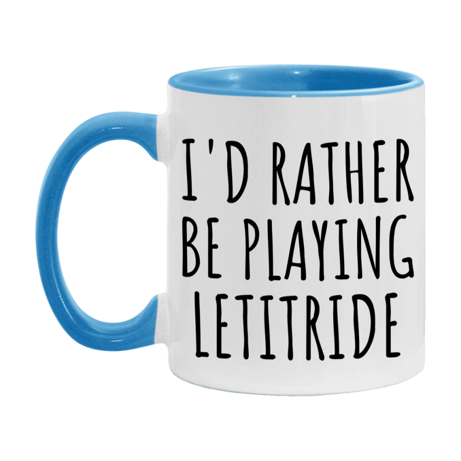 Casino Mug For Letitride Players, Funny Letitride Coffee Mug, 11Oz Or 15Oz Novelty Mug