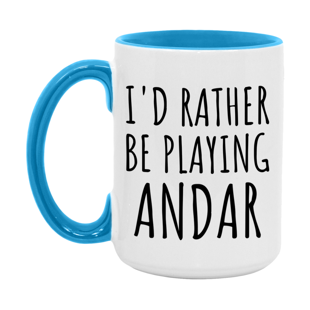 Casino Mug For Andar Players, Funny Andar Coffee Mug, 11Oz Or 15Oz Novelty Mug