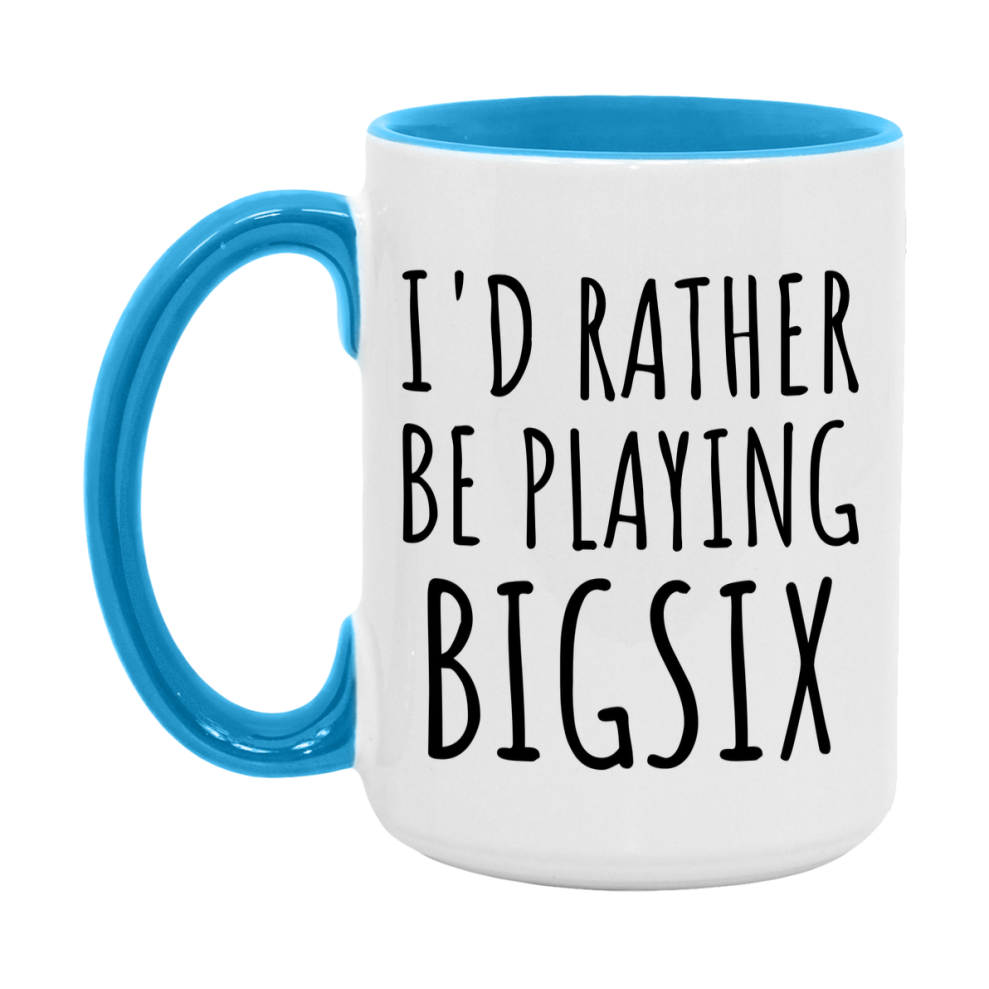 Casino Mug For Bigsix Players, Funny Bigsix Coffee Mug, 11Oz Or 15Oz Novelty Mug