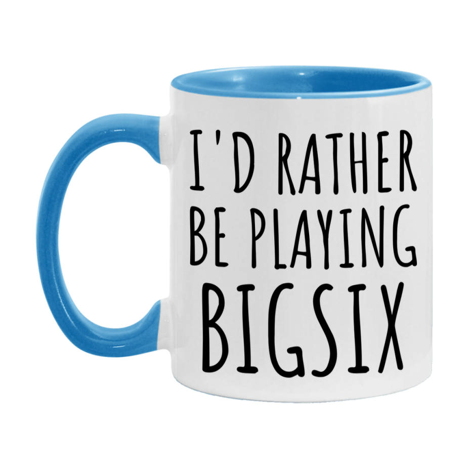 Casino Mug For Bigsix Players, Funny Bigsix Coffee Mug, 11Oz Or 15Oz Novelty Mug