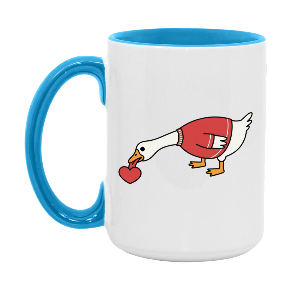 Silly Goose Mug, Silly Goose Valentine Mug, 11Oz Or 15Oz Ceramic Coffee Mug