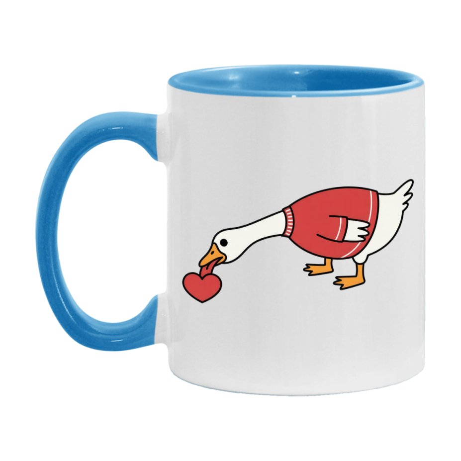 Silly Goose Mug, Silly Goose Valentine Mug, 11Oz Or 15Oz Ceramic Coffee Mug