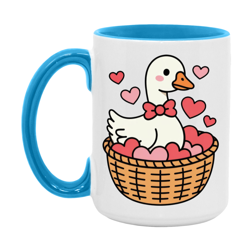 Silly Goose Mug, Silly Goose Valentine Mug, 11Oz Or 15Oz Ceramic Coffee Mug