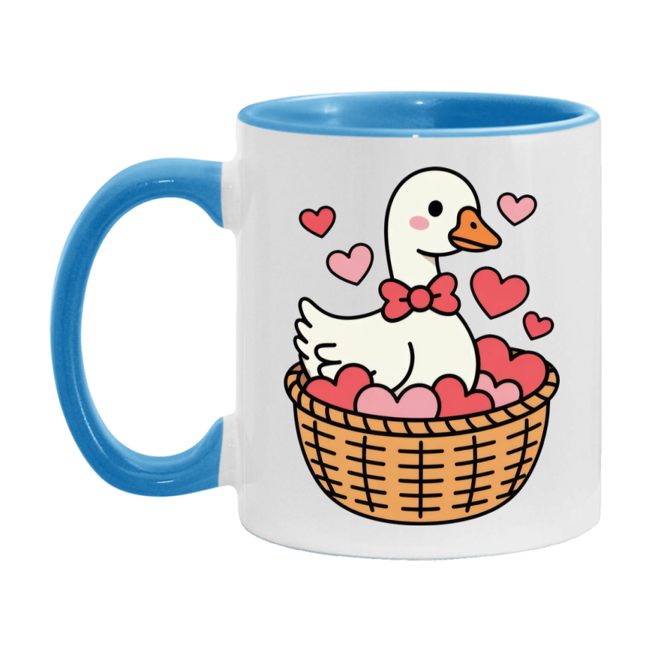 Silly Goose Mug, Silly Goose Valentine Mug, 11Oz Or 15Oz Ceramic Coffee Mug