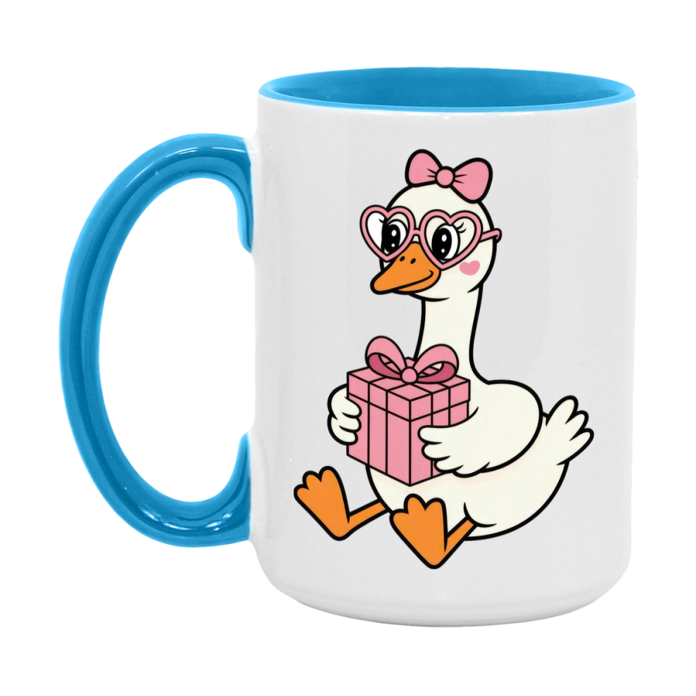 Silly Goose Mug, Silly Goose Valentine Mug, 11Oz Or 15Oz Ceramic Coffee Mug