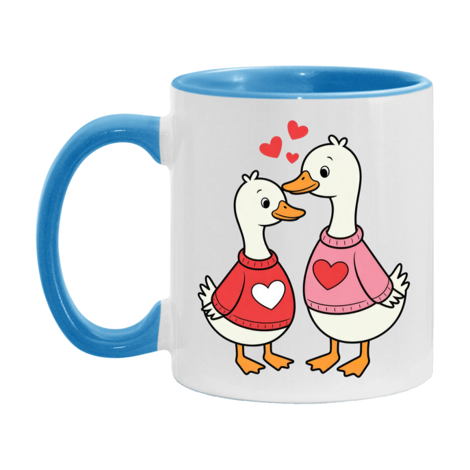Silly Goose Mug, Silly Goose Valentine Mug, 11Oz Or 15Oz Ceramic Coffee Mug