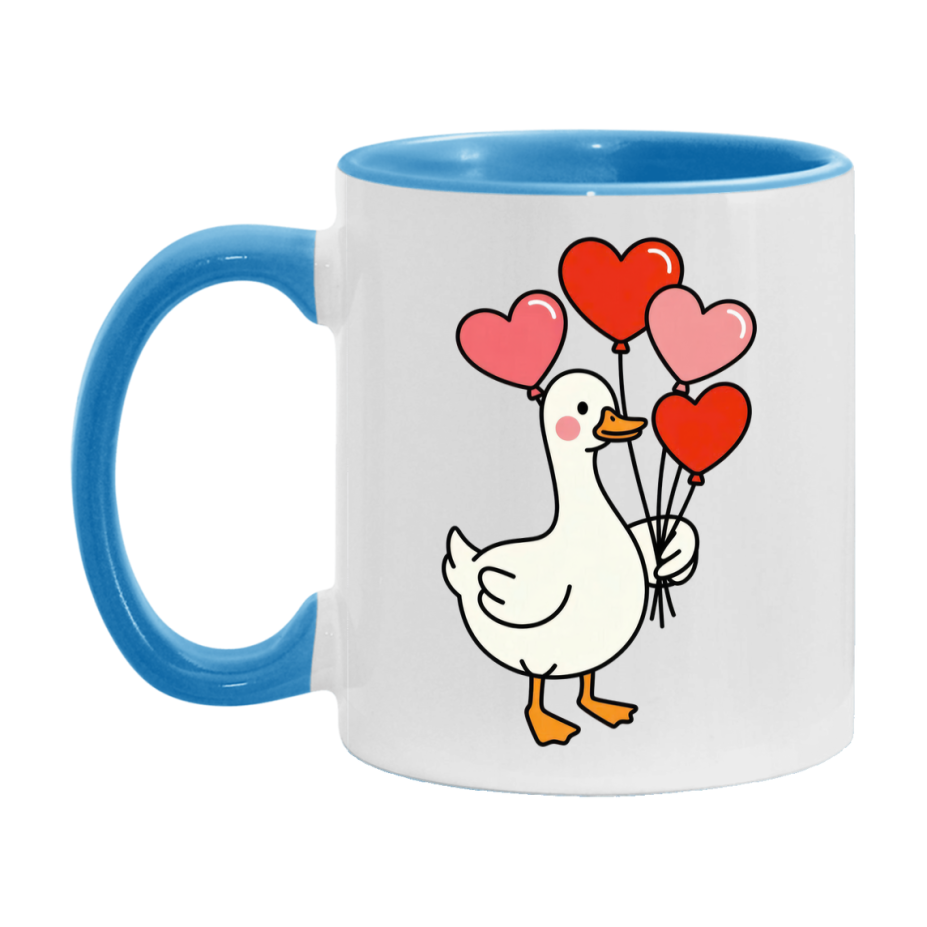Silly Goose Mug, Silly Goose Valentine Mug, 11Oz Or 15Oz Ceramic Coffee Mug