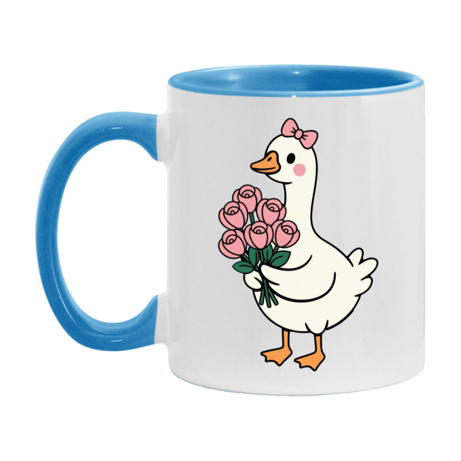Silly Goose Mug, Silly Goose Valentine Mug, 11Oz Or 15Oz Ceramic Coffee Mug