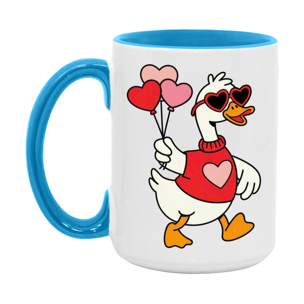 Silly Goose Mug, Silly Goose Valentine Mug, 11Oz Or 15Oz Ceramic Coffee Mug