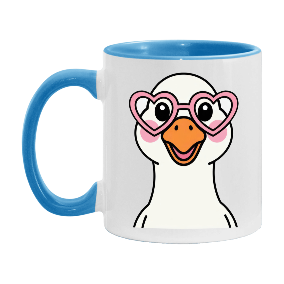 Silly Goose Mug, Silly Goose Valentine Mug, 11Oz Or 15Oz Ceramic Coffee Mug