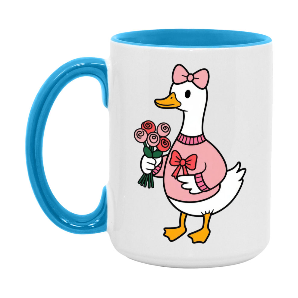 Silly Goose Mug, Silly Goose Valentine Mug, 11Oz Or 15Oz Ceramic Coffee Mug