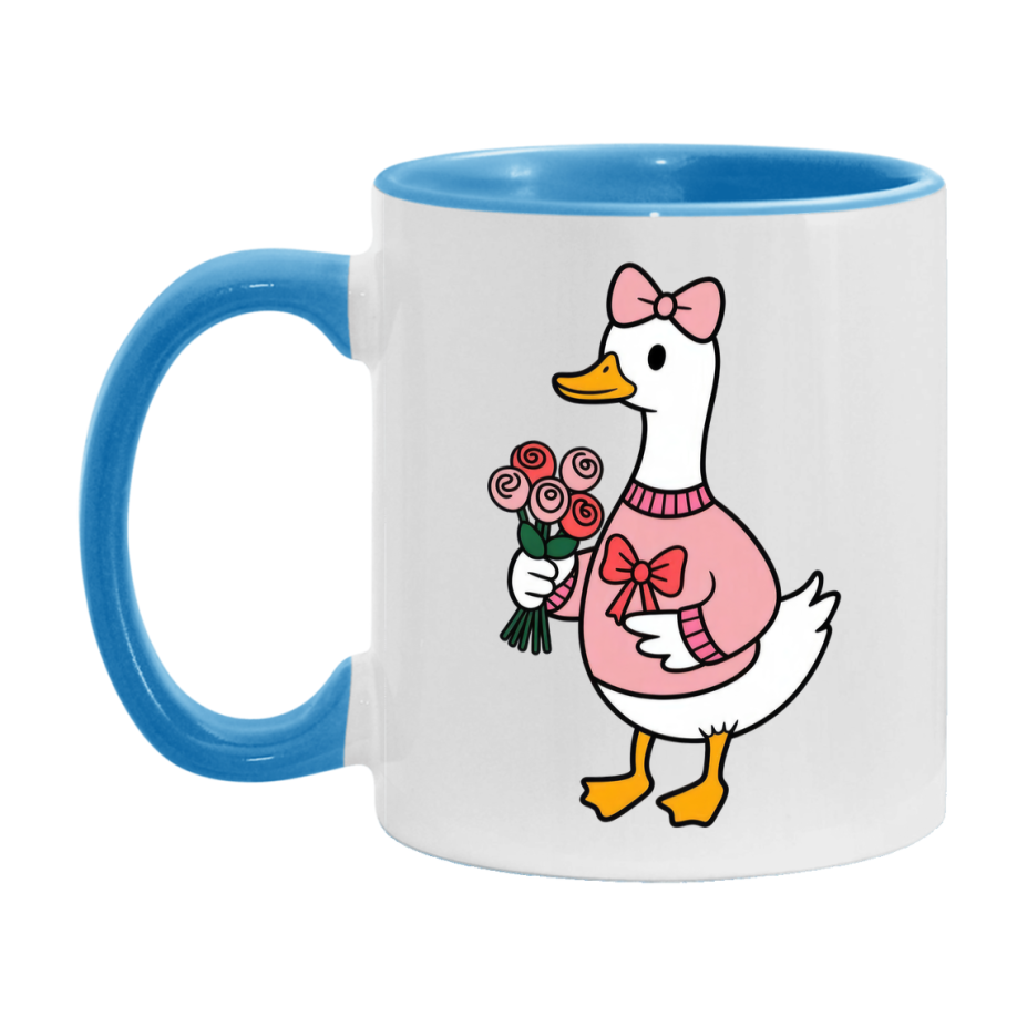 Silly Goose Mug, Silly Goose Valentine Mug, 11Oz Or 15Oz Ceramic Coffee Mug