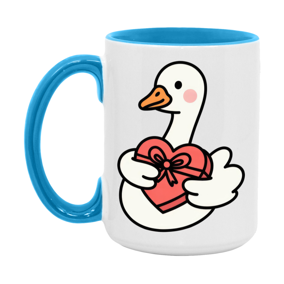 Silly Goose Mug, Silly Goose Valentine Mug, 11Oz Or 15Oz Ceramic Coffee Mug