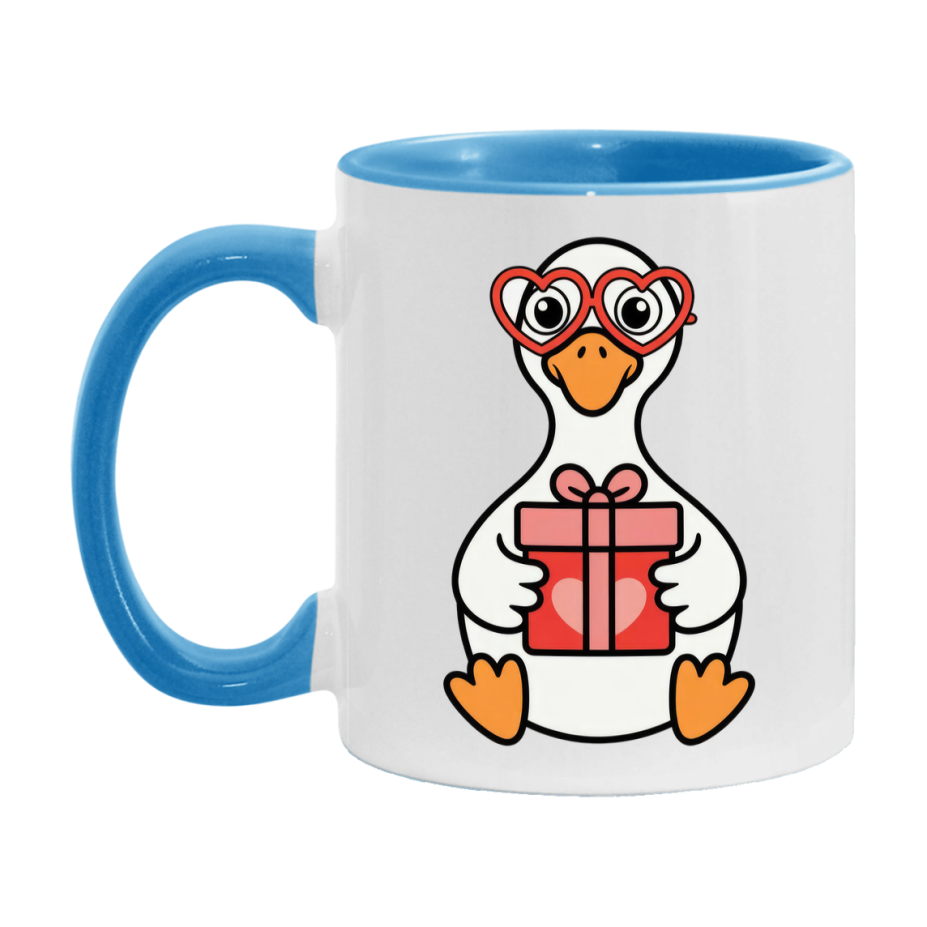 Silly Goose Mug, Silly Goose Valentine Mug, 11Oz Or 15Oz Ceramic Coffee Mug