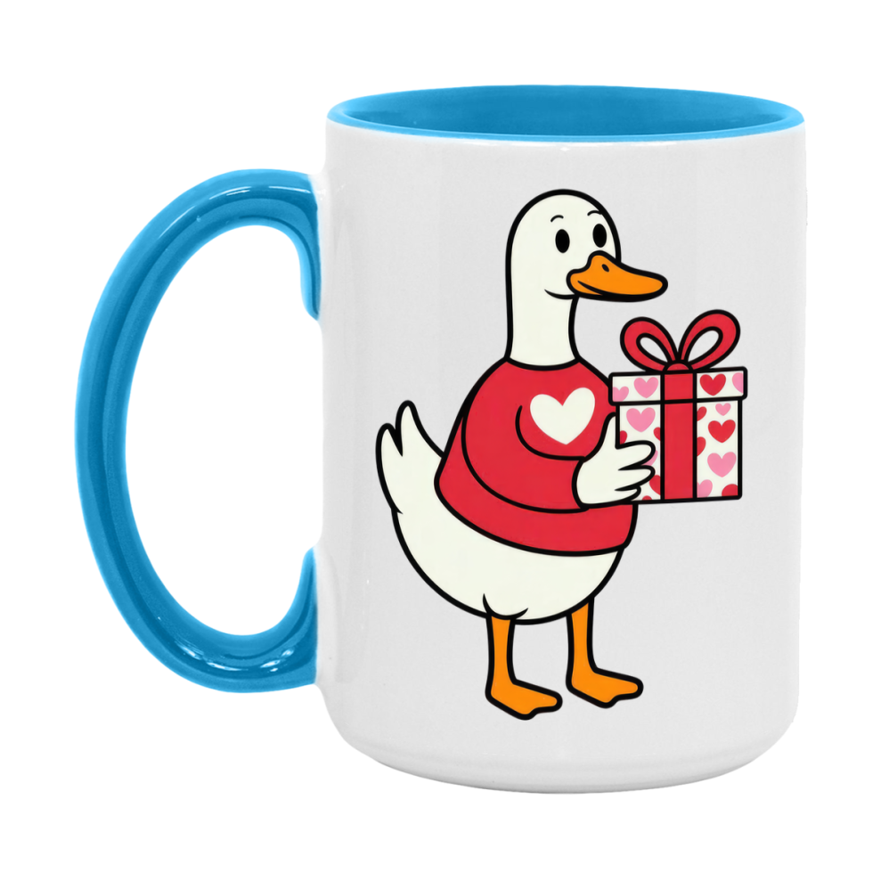 Silly Goose Mug, Silly Goose Valentine Mug, 11Oz Or 15Oz Ceramic Coffee Mug