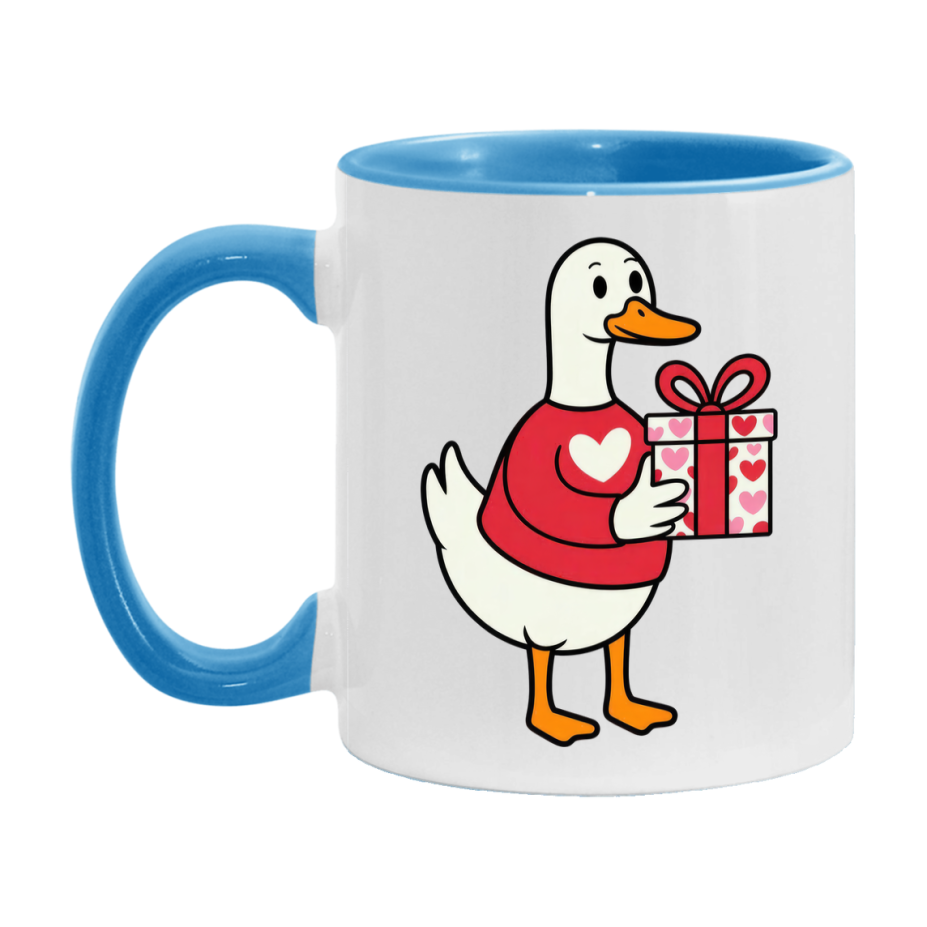 Silly Goose Mug, Silly Goose Valentine Mug, 11Oz Or 15Oz Ceramic Coffee Mug