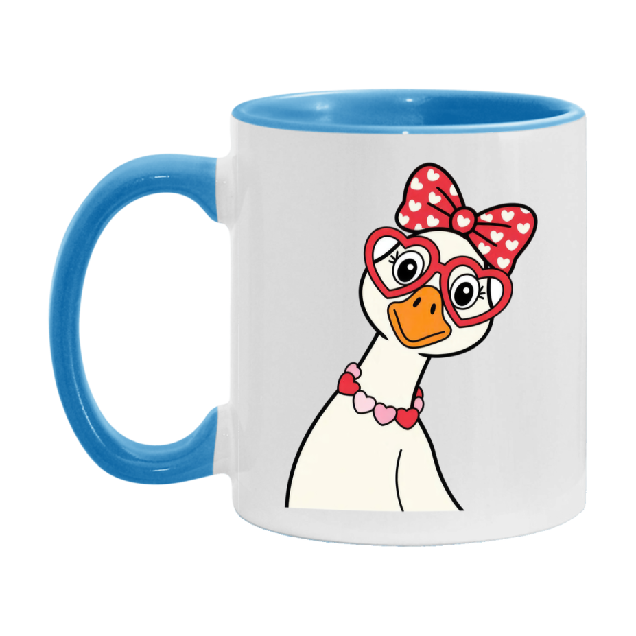 Silly Goose Mug, Silly Goose Valentine Mug, 11Oz Or 15Oz Ceramic Coffee Mug