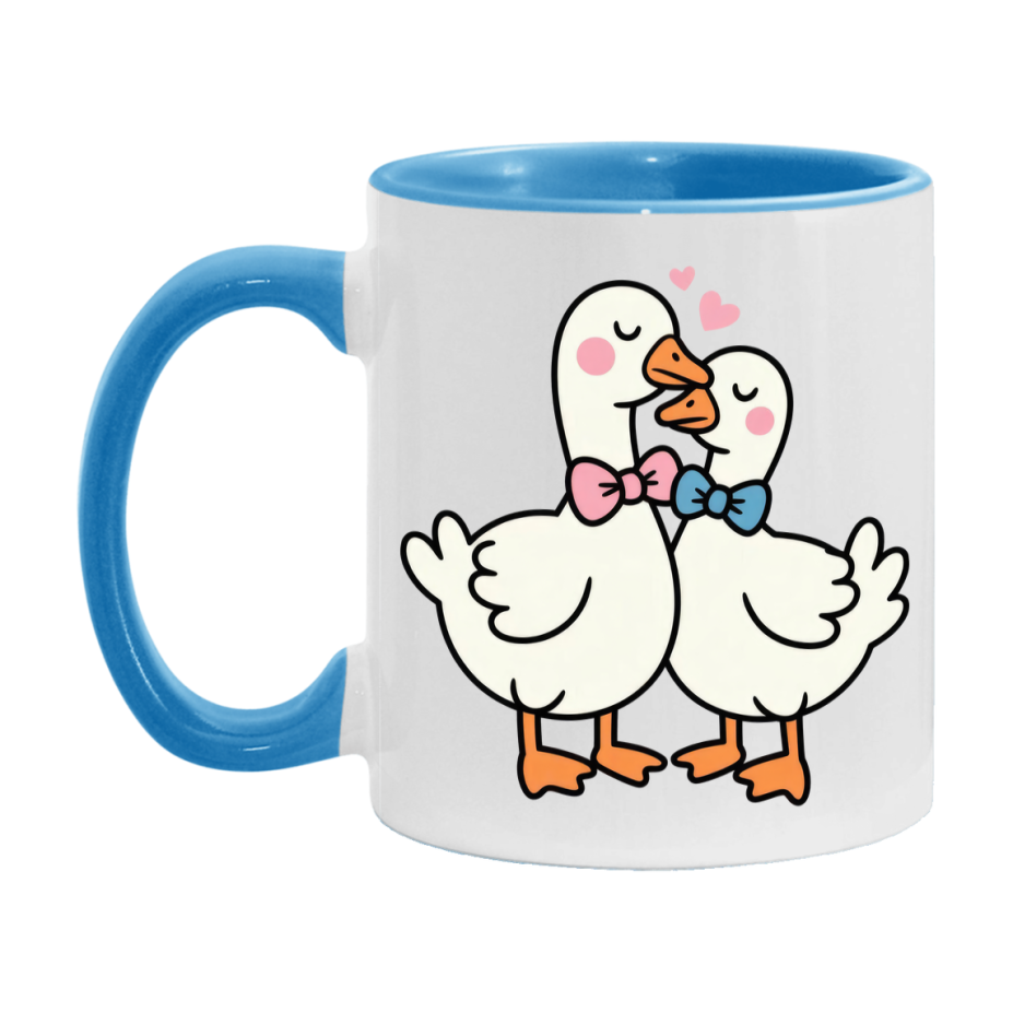 Silly Goose Mug, Silly Goose Valentine Mug, 11Oz Or 15Oz Ceramic Coffee Mug
