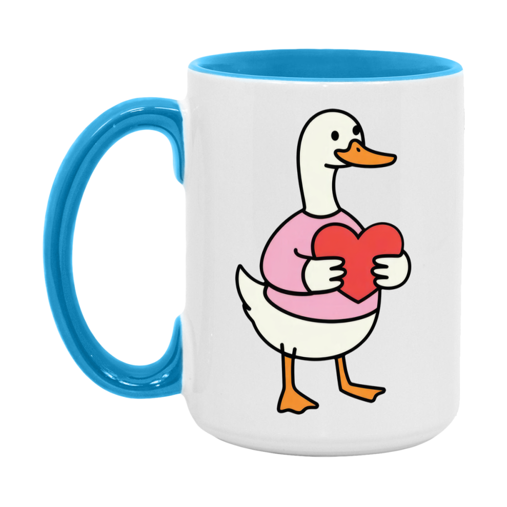 Silly Goose Mug, Silly Goose Valentine Mug, 11Oz Or 15Oz Ceramic Coffee Mug