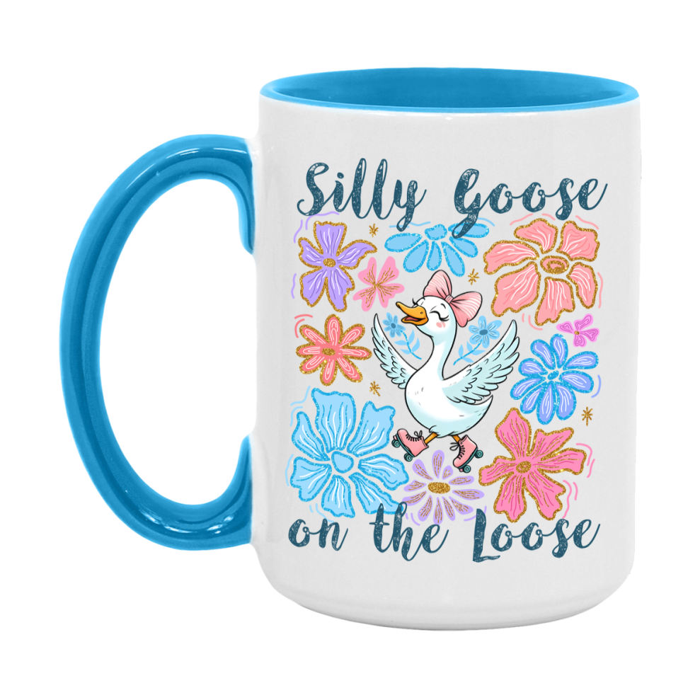 Silly Goose Mug, Funny Goose Coffee Mug, 11Oz Or 15Oz Ceramic Cup