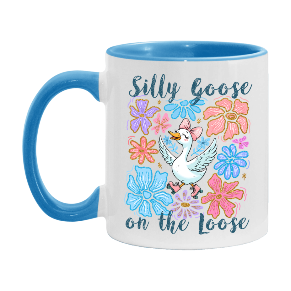 Silly Goose Mug, Funny Goose Coffee Mug, 11Oz Or 15Oz Ceramic Cup